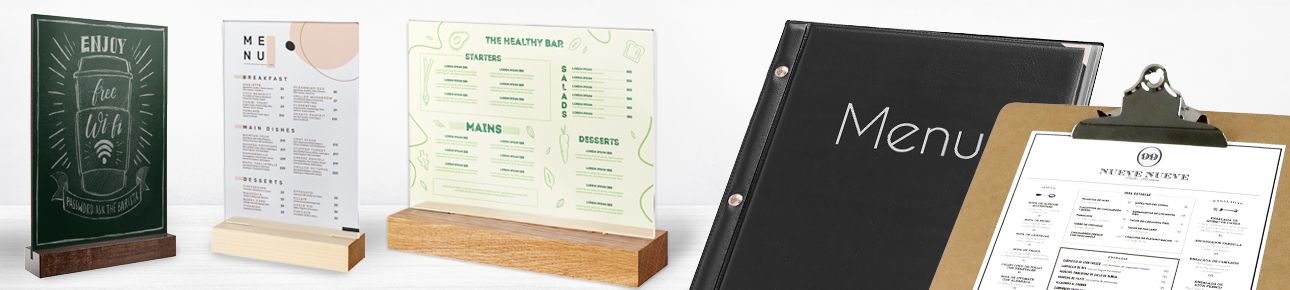 Accessories for menus